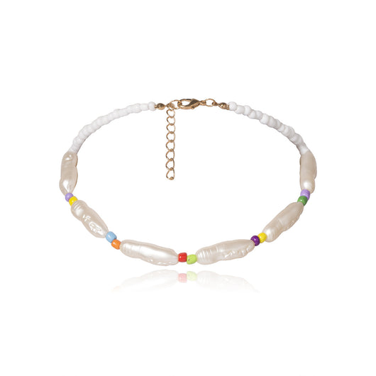 Collar de Perlas Geométrico Elegante - Image 6