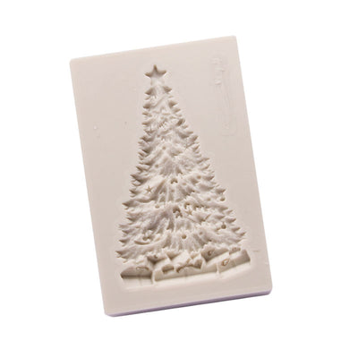 Molde de Silicona para Pastel de Árbol Navideño con Fondant - Image 7