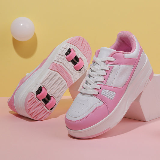 Patines con Ruedas Heelys Ultraligeros para Niños - Zapatillas Deportivas 4 Ruedas
