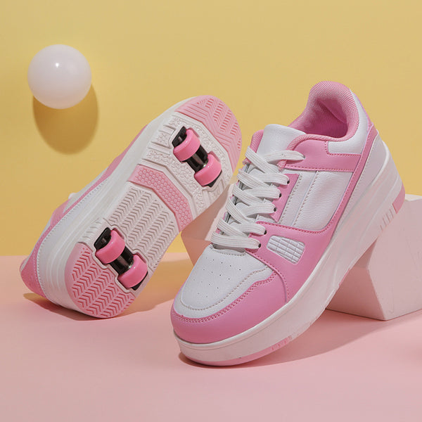 Patines con Ruedas Heelys Ultraligeros para Niños - Zapatillas Deportivas 4 Ruedas