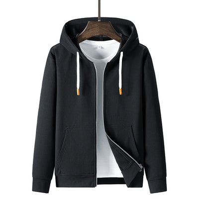 Sudadera Deportiva con Capucha Texturizada Waffle para Hombre - Image 4