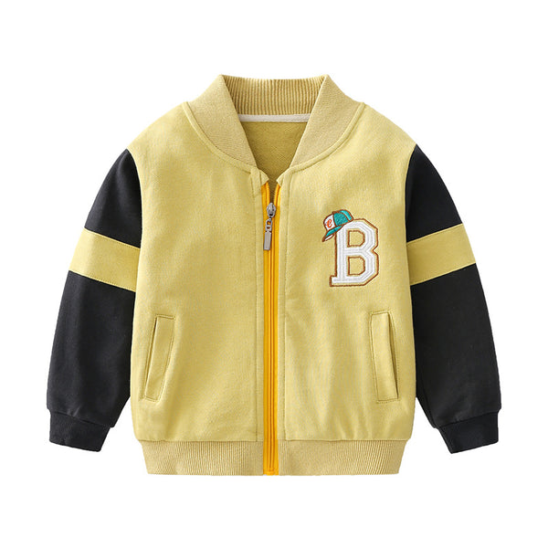 Chaqueta Infantil con Diseño de Dibujos Animados y Paneles Combinados - Image 6