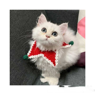 Collar Navideño de Lana Tejida para Gatos y Perros - Image 8