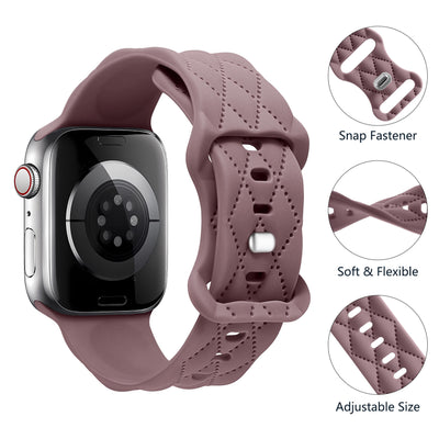 Correa de Silicona con Hebilla Mariposa para Apple Watch S9/S8 Ultra - Image 24