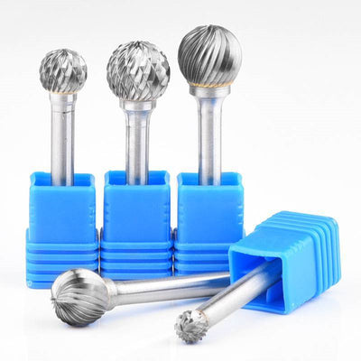 Cabezal de Amoladora Eléctrica de Acero Tungsteno Tipo D con Bola - Image 6