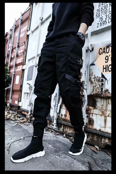 Pantalones Casuales Holgados para Hombre con Diseño Moderno - Image 7