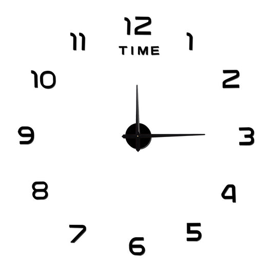 Reloj de Pared Silencioso con Luz Nocturna y Adhesivos Decorativos - Image 5