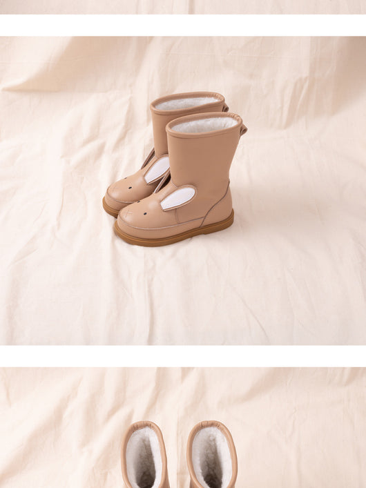 Botas de Nieve para Niños con Diseño de Animales - Cuero Genuino - Image 18