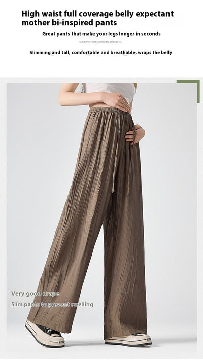 Pantalones de Maternidad Verano Cintura Ajustable Rectos y Cómodos - Image 23