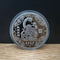Snake Year Commemorative Medal Color Dorado Plated Plateado Plated Lingju Fuyin