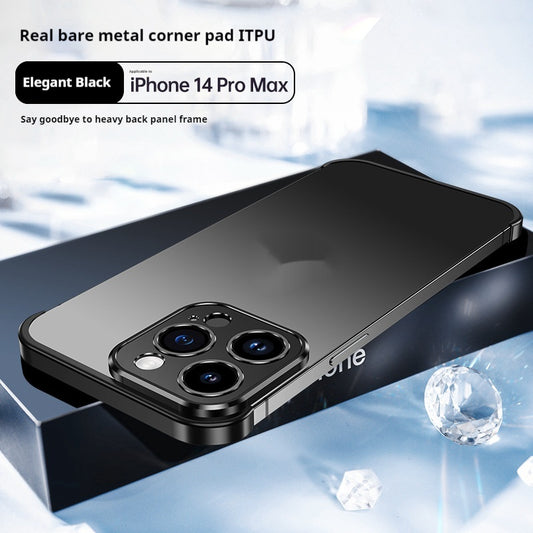 Funda Protectora con Refuerzo de Esquinas para Teléfono - Diseño Minimalista Anti-Caídas - Image 2