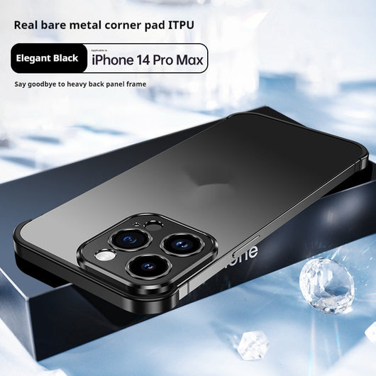 Funda Protectora con Refuerzo de Esquinas para Teléfono - Diseño Minimalista Anti-Caídas - Image 2