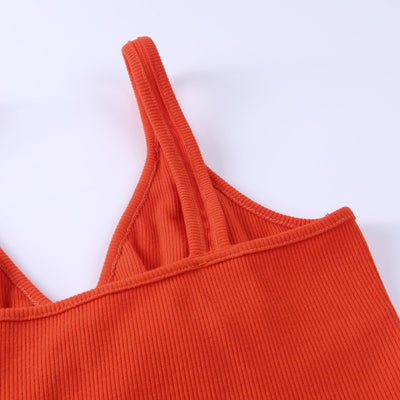Top Backless con Ribete Interior en Colores Sólidos - Image 24
