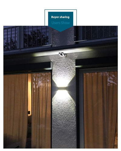 Lámpara LED Exterior Doble Cabezal Ultra Brillante Impermeable - Image 19