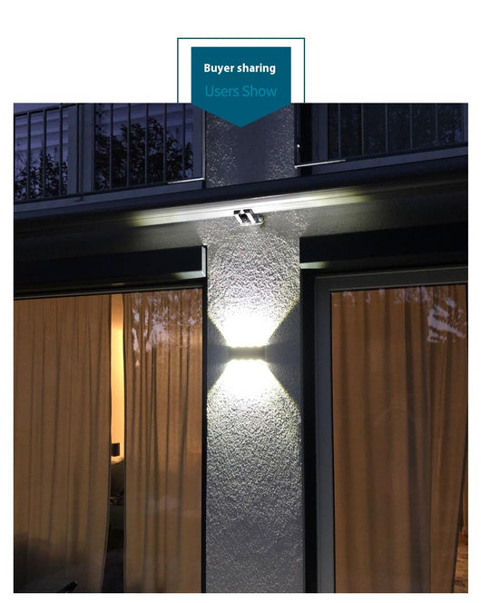 Lámpara LED Exterior Doble Cabezal Ultra Brillante Impermeable - Image 19