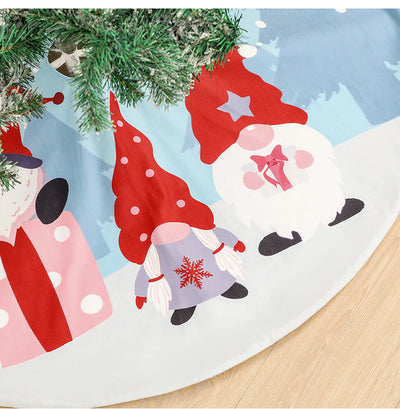 Falda para Árbol Navideño con Estampado Rudolf y Personaje Vintage - Image 9
