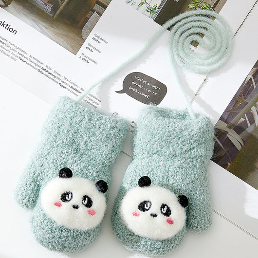 Guantes Cálidos para Bebé con Diseño Cartoon - Manoplas de Invierno - Image 8