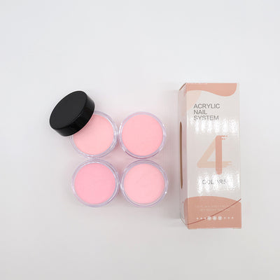 Polvo Shimmer para Uñas 4 Colores - Diseño de Manicura DIY Profesional - Image 15