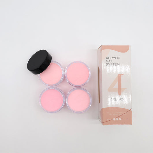 Polvo Shimmer para Uñas 4 Colores - Diseño de Manicura DIY Profesional - Image 15