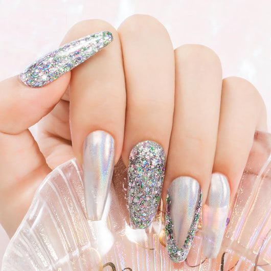 Esmalte de Uñas en Gel UV con Lentejuelas - Brillo Diamantado 5ML - Image 7