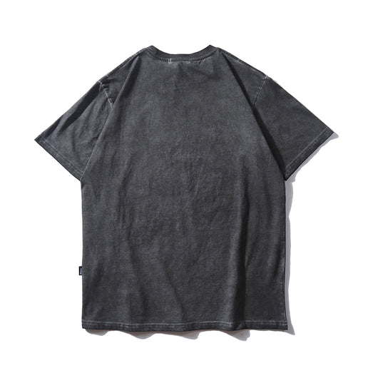 Camiseta Holgada Hip-Hop con Estampado Urbano Tendencia - Image 8