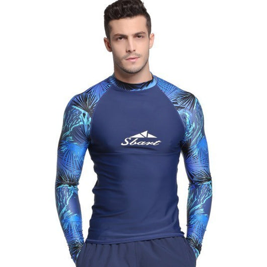 Traje de Baño Protector Solar de Manga Larga para Hombre - Image 2