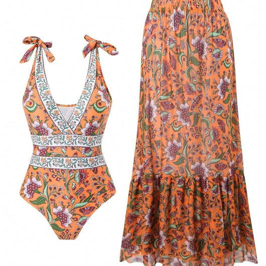 Traje de Baño Enterizo Étnico para Mujer - Image 8