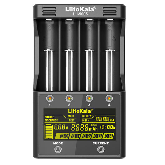 Cargador Inteligente con Pantalla LCD y Detector de Capacidad de Batería - Image 12