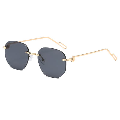 Gafas de Sol Marco Pequeño con Bordes Cortados para Mujer - Image 6