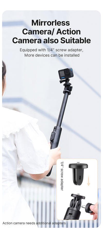 Palo Selfie SK 03 con Trípode 1.5m y Control Bluetooth Inalámbrico - Image 16