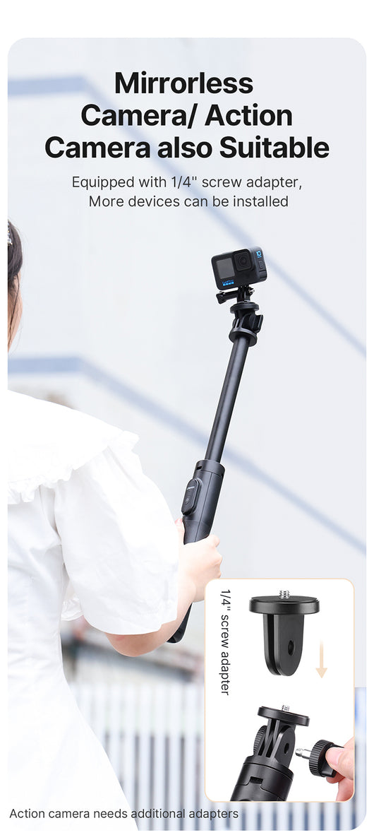 Palo Selfie SK 03 con Trípode 1.5m y Control Bluetooth Inalámbrico - Image 16