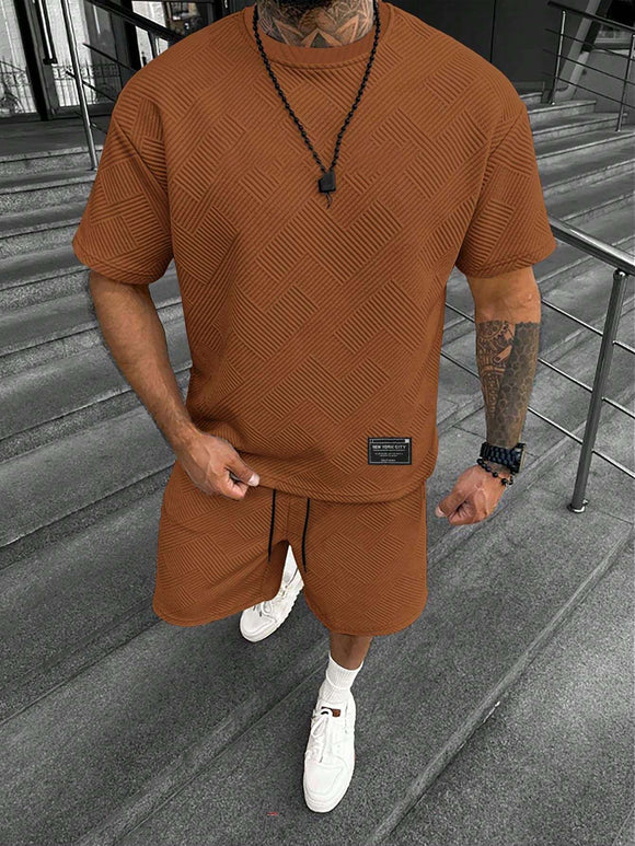 Conjunto Corto Hombre: Playera y Shorts Cómodos y Frescos