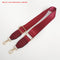 Wine Red Gold Buckle