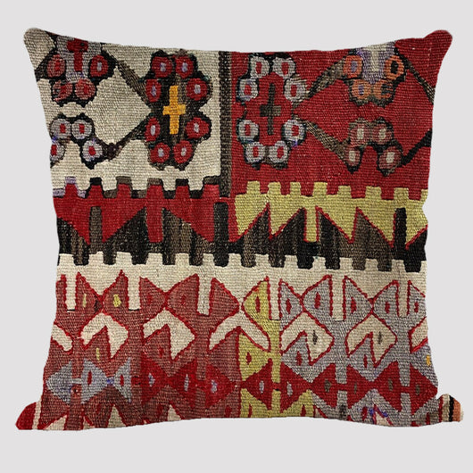Almohada Reversible Étnica de Lino Bohemio Doble Cara - Image 19