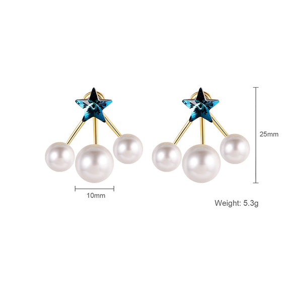 Aretes de Lujo Europeos y Americanos - Diseño Fairy Premium