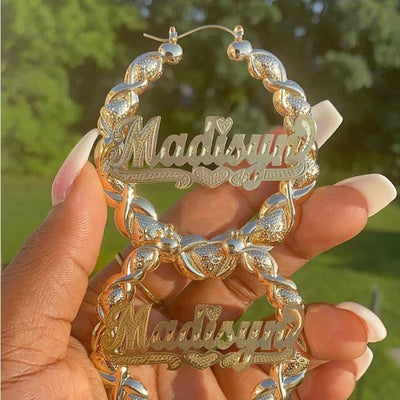 Aretes Personalizados Grabados en Aleación Wind - Image 10