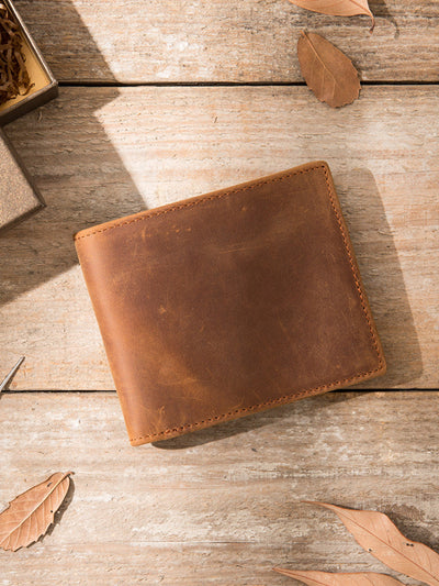 Billetera de Cuero Premium Estilo Vintage - Cartera Artesanal de Cuero Completo - Image 3