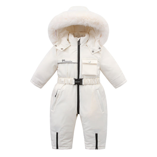Traje de Esquí Infantil con Forro Polar para Otoño e Invierno - Image 4