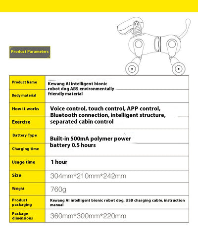 Perro Robot Inteligente Programable con Danzas Interactivas para Educación Temprana - Image 7
