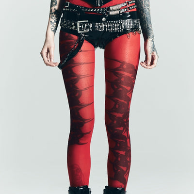 Medias Rojas Ultrafinas Atrevidas - Pantis Elegantes y Sensuales - Image 8