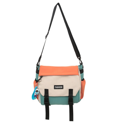 Bolsa de Hombro Casual Mujer Capacidad Grande Diseño Neutro Japonés - Image 6