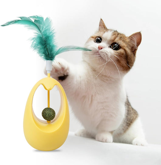 Juguete Interactivo para Gatos con Hierba Gatera y Pelotas Comestibles - Image 3
