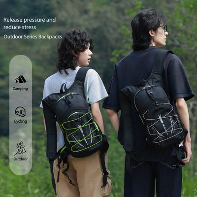 Mochila de Hidratación Ligera, Transpirable con Detalles Reflectantes - Image 3
