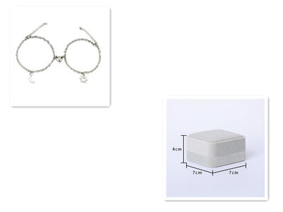 Pulseras Magnéticas Sol y Luna para Parejas - Acero Inoxidable, Regalos Día de Enamorados - Image 13