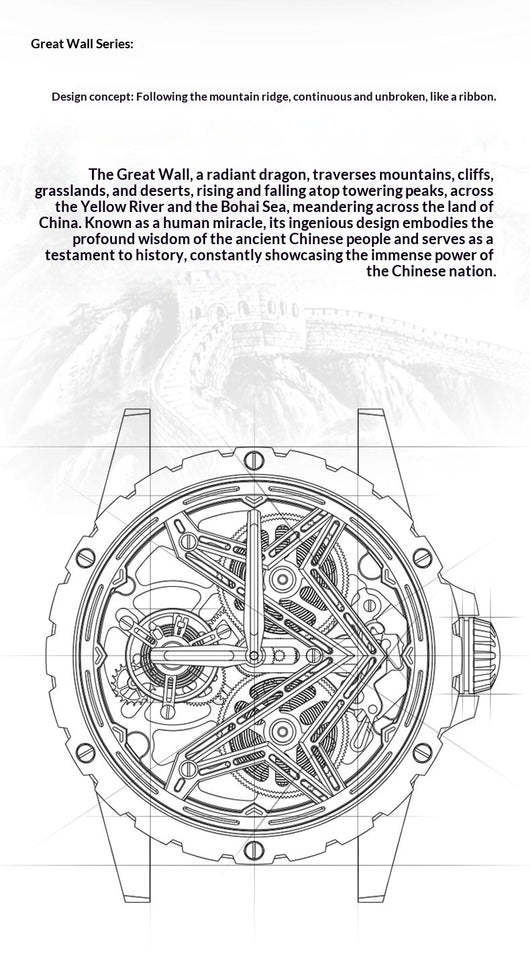 Reloj Mecánico Tourbillon Serie Gran Muralla - Image 21
