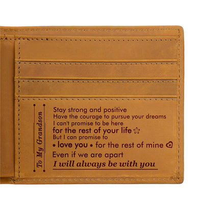 Billetera de Cuero de Caballo con Grabado Láser Personalizado - Image 17