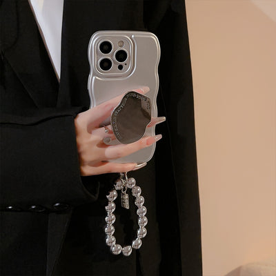 Funda Protectora para Teléfono con Soporte Metálico Plateado - Image 26