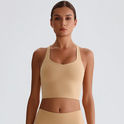 Sujetador Deportivo Cross Back para Yoga y Running - Image 21