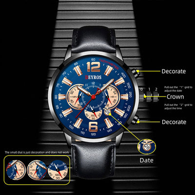Reloj Deportivo Luminoso Triple Dial - Image 13