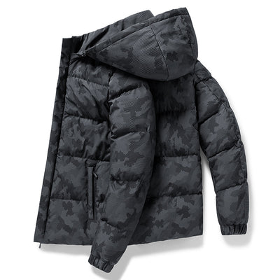 Abrigo Cargo Camuflaje para Hombre - Estilo Casual Versátil - Image 2